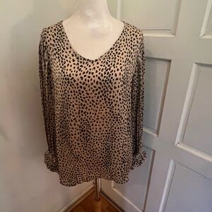 Animal Print Blouse